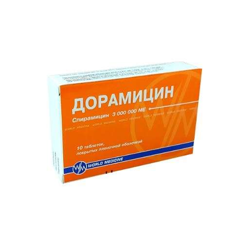 Дорамицин таб 3.000.000МЕ №10