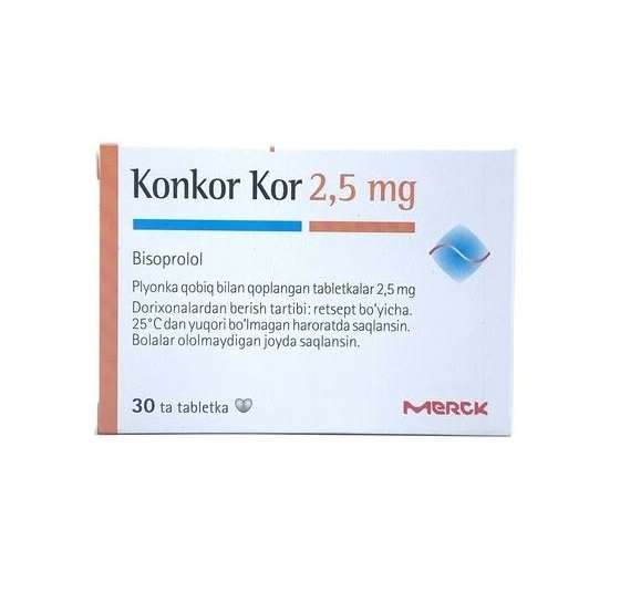 Конкор Кор таб 2,5мг №30