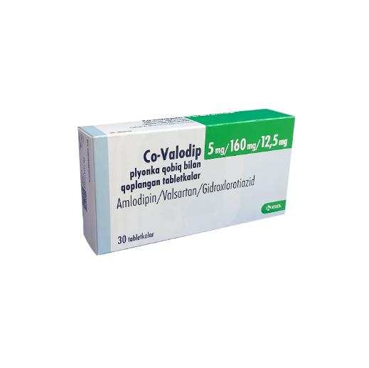 Ко-Валодип таб 5мг/160/12,5 №30