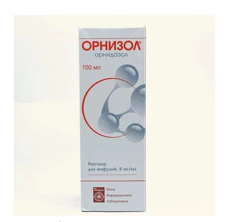 Орнизол р-р.д/инф 5мг/мл 100мл