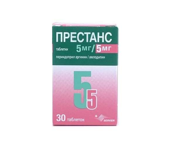 Престанс таб 5/5мг №30