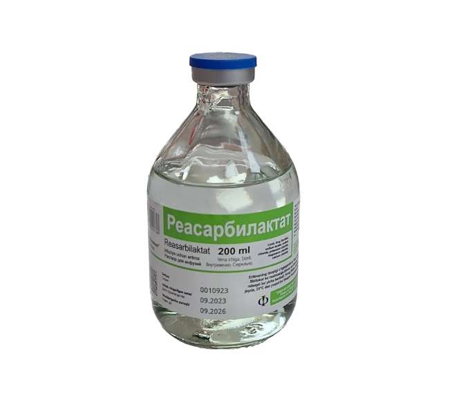 Реосорбилакт р-р.д/инф 200мл Темур мед
