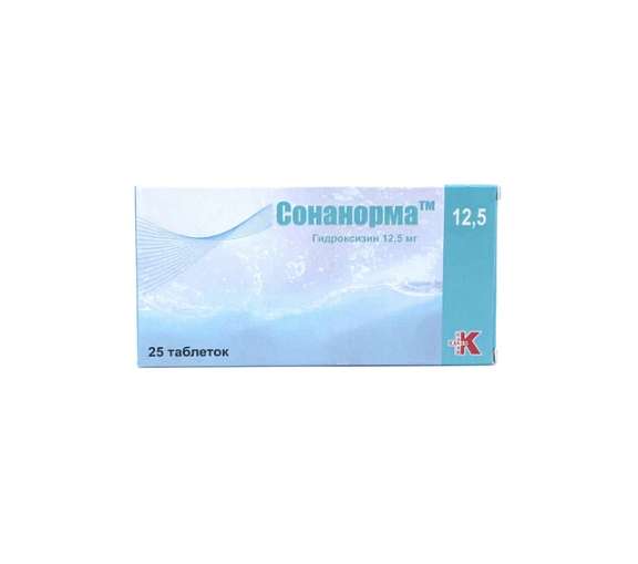 Сонанорма таб 12,5мг №25