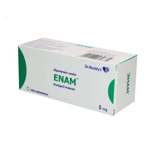 Энам таб 5мг №100